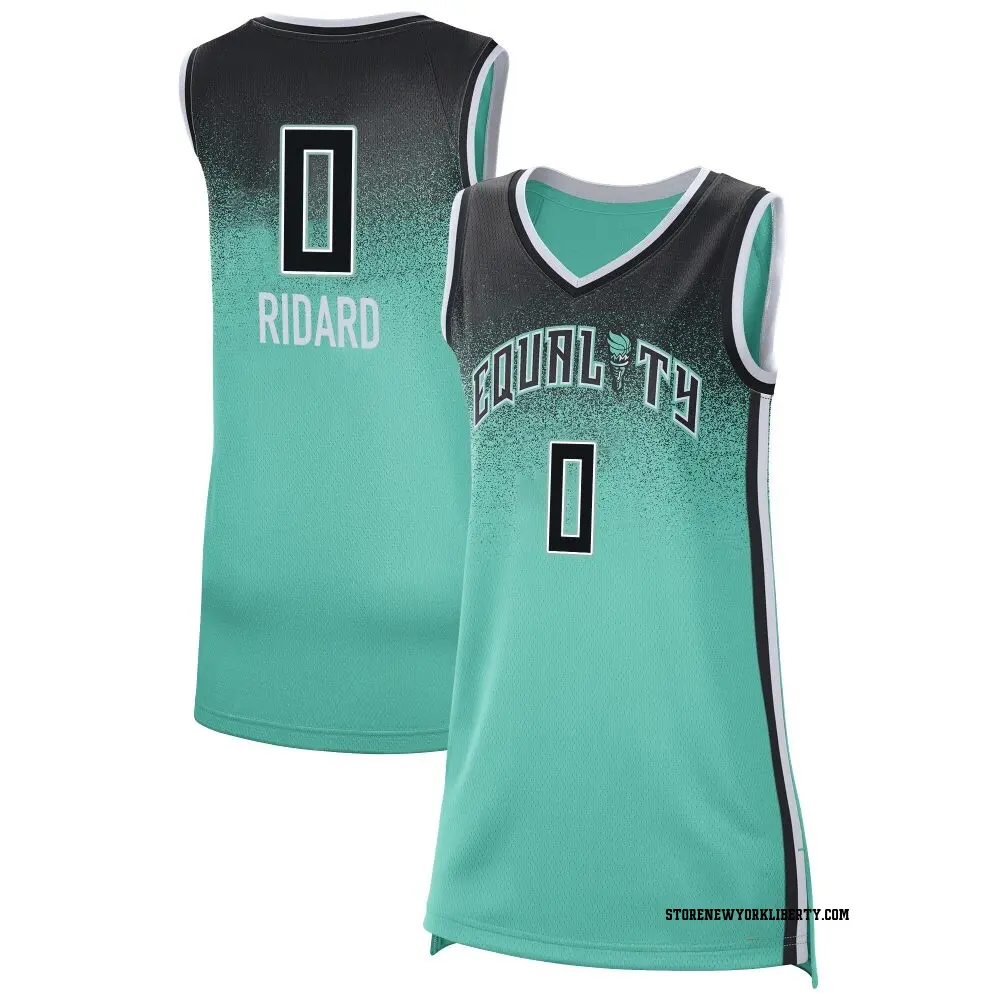 Women's Seehia Ridard ＃0 Rebel Edition Victory New York Liberty Mint 2023 Jersey