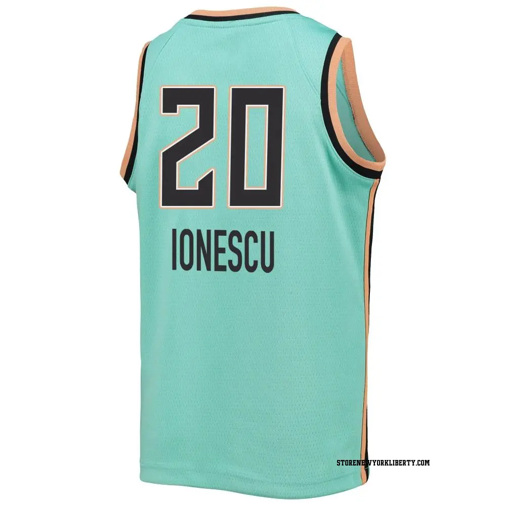 Youth Sabrina Ionescu #20 Rebel Edition Victory New York